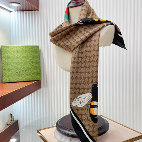 Replica Gucci Scarf For Women #1214833 $52.00 USD for Wholesale