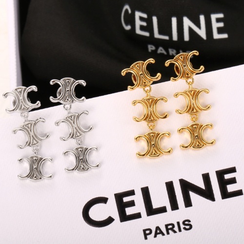 Replica Celine Earrings For Women #1214884 $27.00 USD for Wholesale