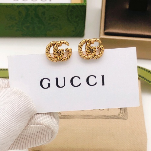 Replica Gucci Earrings For Women #1214892 $25.00 USD for Wholesale