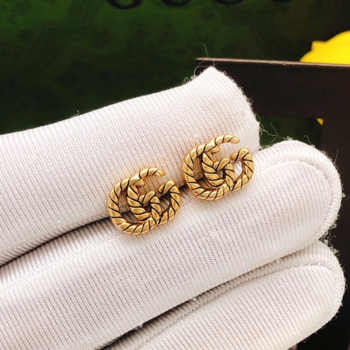 Replica Gucci Earrings For Women #1214892 $25.00 USD for Wholesale