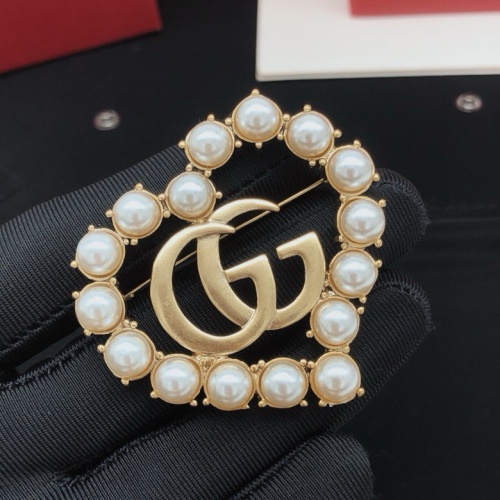 Replica Gucci Brooches For Women #1214905 $32.00 USD for Wholesale