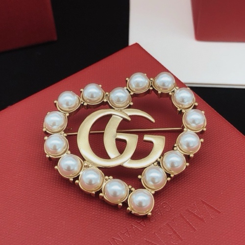 Replica Gucci Brooches For Women #1214905 $32.00 USD for Wholesale