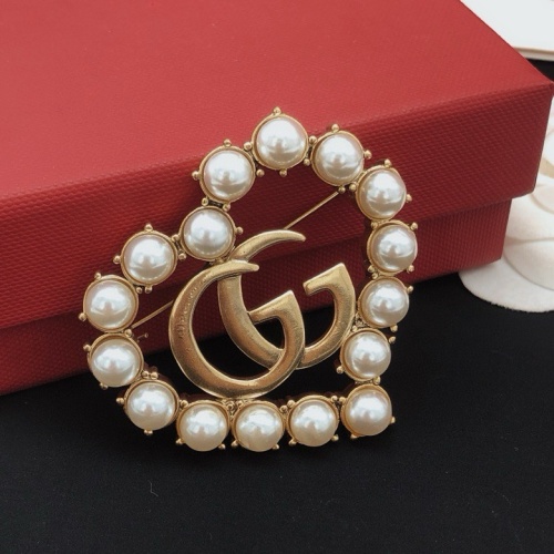 Replica Gucci Brooches For Women #1214905 $32.00 USD for Wholesale