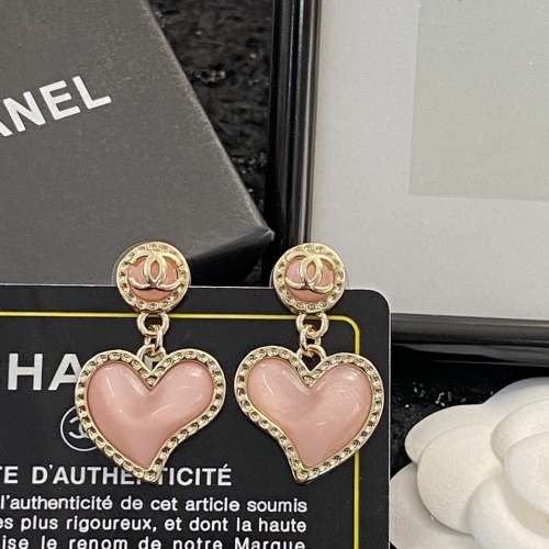 Replica Chanel Earrings For Women #1214952 $32.00 USD for Wholesale