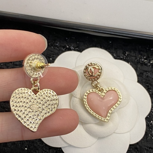 Replica Chanel Earrings For Women #1214952 $32.00 USD for Wholesale