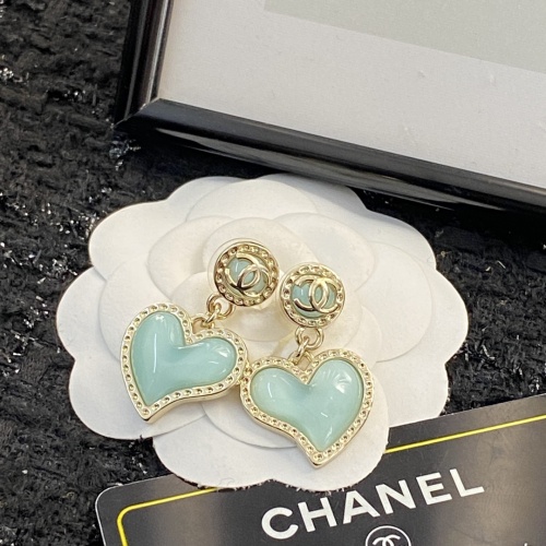 Replica Chanel Earrings For Women #1214953 $32.00 USD for Wholesale