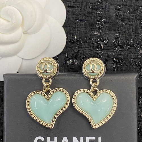 Replica Chanel Earrings For Women #1214953 $32.00 USD for Wholesale