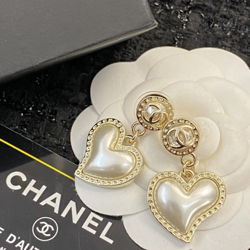 Replica Chanel Earrings For Women #1214954 $32.00 USD for Wholesale