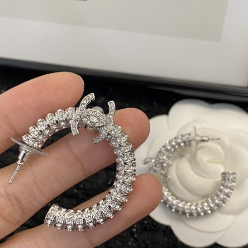 Replica Chanel Earrings For Women #1214955 $36.00 USD for Wholesale