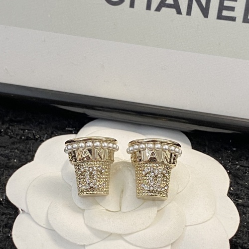 Replica Chanel Earrings For Women #1214982 $27.00 USD for Wholesale