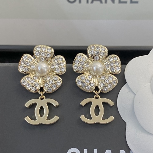 Chanel Earrings For Women #1214984 $32.00 USD, Wholesale Replica Chanel Earrings