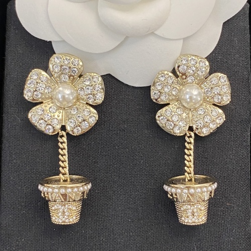 Chanel Earrings For Women #1214985 $38.00 USD, Wholesale Replica Chanel Earrings