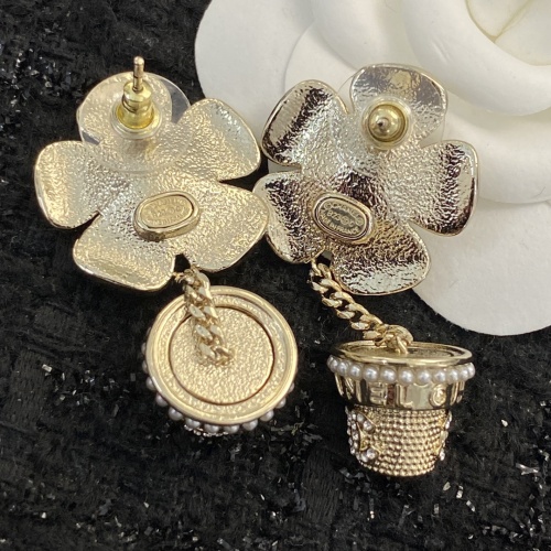 Replica Chanel Earrings For Women #1214985 $38.00 USD for Wholesale