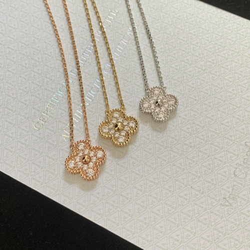 Replica Van Cleef & Arpels Necklaces For Women #1214994 $48.00 USD for Wholesale