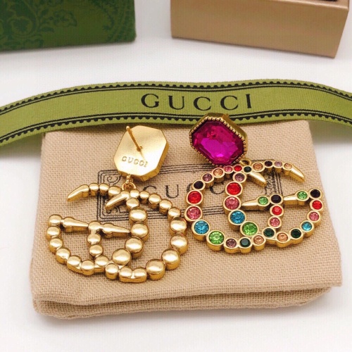 Replica Gucci Earrings For Women #1214998 $29.00 USD for Wholesale