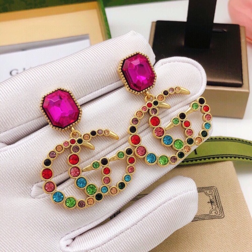 Replica Gucci Earrings For Women #1214998 $29.00 USD for Wholesale