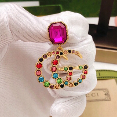 Replica Gucci Earrings For Women #1214998 $29.00 USD for Wholesale