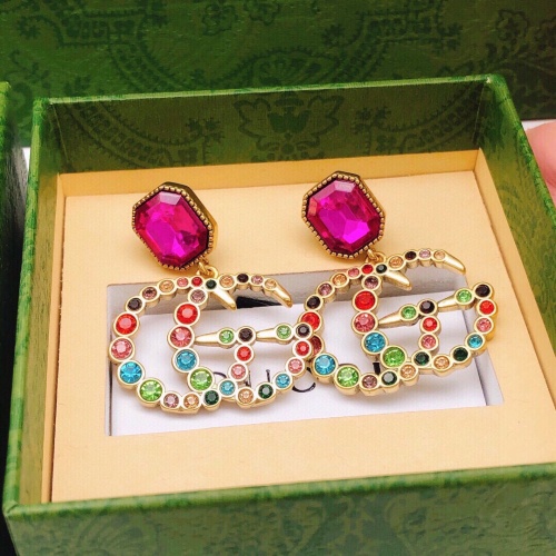 Replica Gucci Earrings For Women #1214998 $29.00 USD for Wholesale