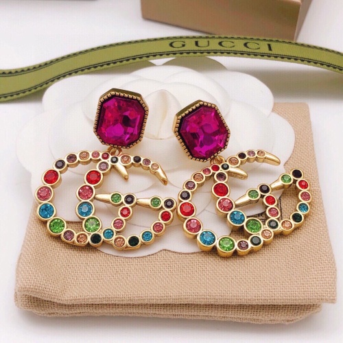 Replica Gucci Earrings For Women #1214998 $29.00 USD for Wholesale