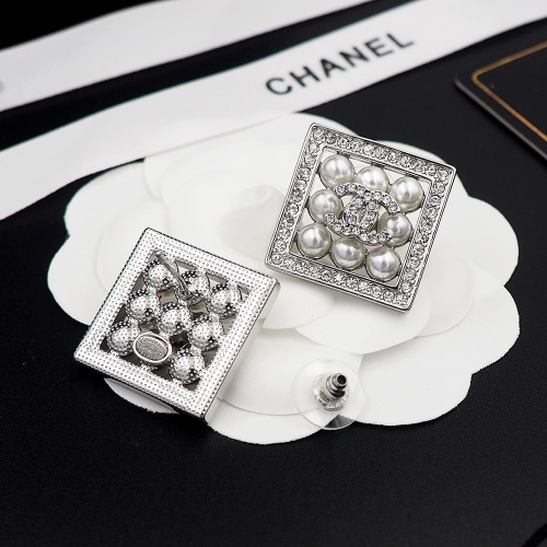 Replica Chanel Earrings For Women #1215052 $25.00 USD for Wholesale