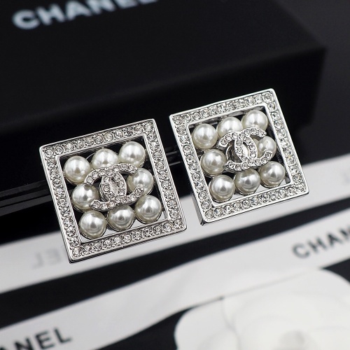 Replica Chanel Earrings For Women #1215052 $25.00 USD for Wholesale