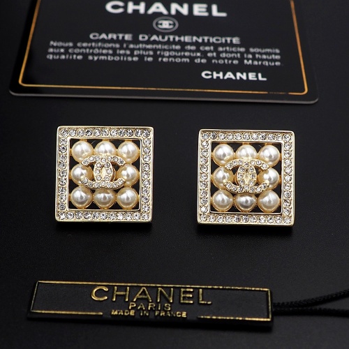 Chanel Earrings For Women #1215053 $25.00 USD, Wholesale Replica Chanel Earrings