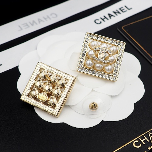 Replica Chanel Earrings For Women #1215053 $25.00 USD for Wholesale