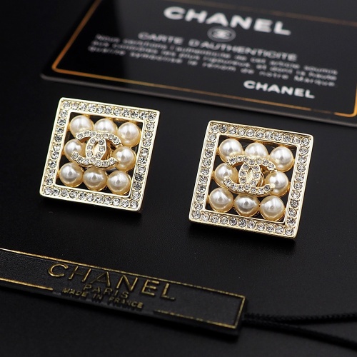 Replica Chanel Earrings For Women #1215053 $25.00 USD for Wholesale