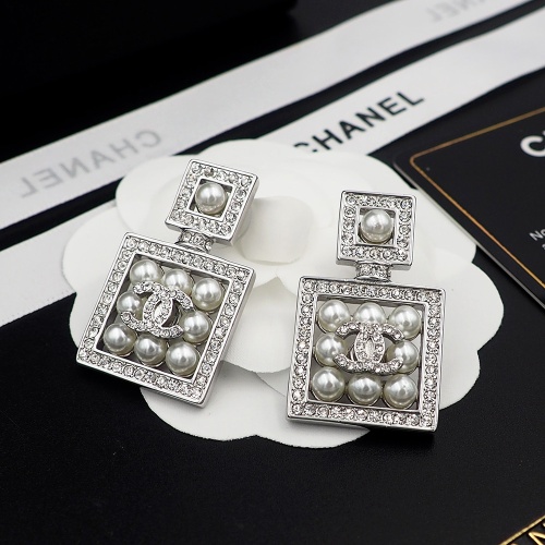 Replica Chanel Earrings For Women #1215060 $27.00 USD for Wholesale