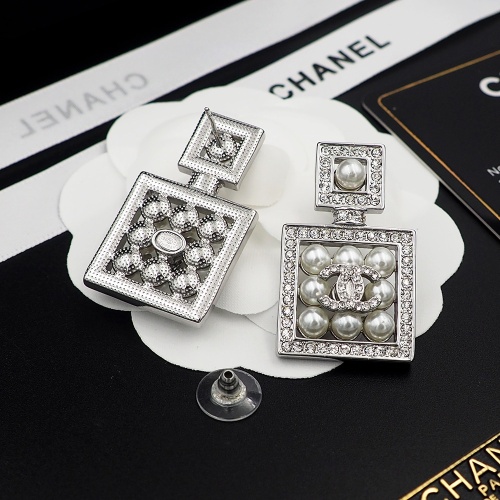 Replica Chanel Earrings For Women #1215060 $27.00 USD for Wholesale