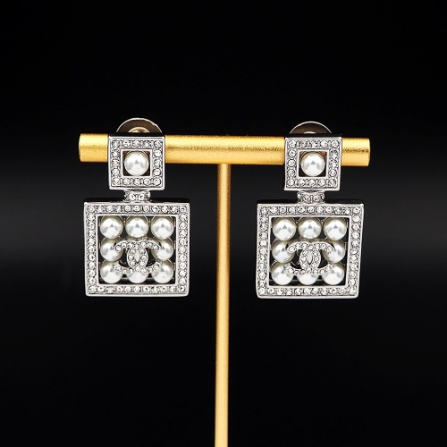 Replica Chanel Earrings For Women #1215060 $27.00 USD for Wholesale