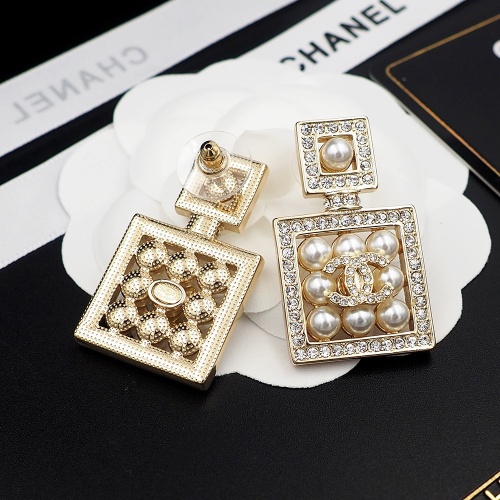 Replica Chanel Earrings For Women #1215061 $27.00 USD for Wholesale