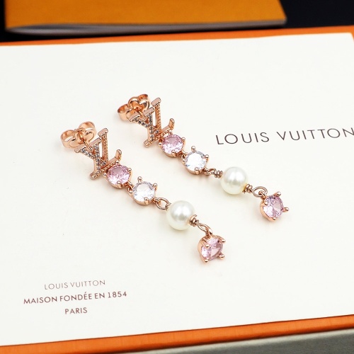 Replica Louis Vuitton Earrings For Women #1215068 $25.00 USD for Wholesale