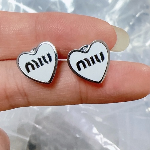 MIU MIU Earrings For Women #1215088 $27.00 USD, Wholesale Replica MIU MIU Earrings