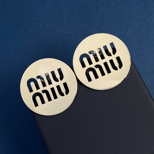 MIU MIU Earrings For Women #1215093 $29.00 USD, Wholesale Replica MIU MIU Earrings