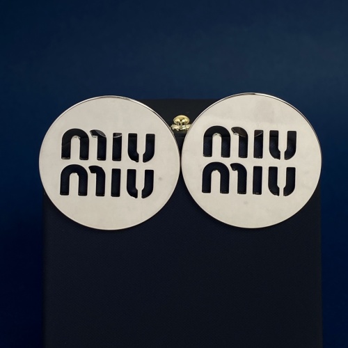 Replica MIU MIU Earrings For Women #1215093 $29.00 USD for Wholesale