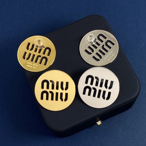 Replica MIU MIU Earrings For Women #1215093 $29.00 USD for Wholesale