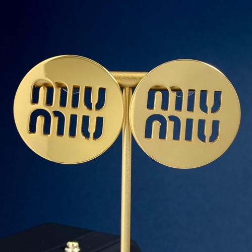 Replica MIU MIU Earrings For Women #1215094 $29.00 USD for Wholesale