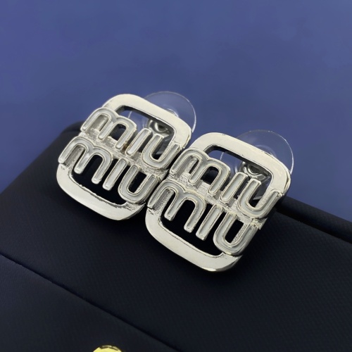 MIU MIU Earrings For Women #1215097 $29.00 USD, Wholesale Replica MIU MIU Earrings