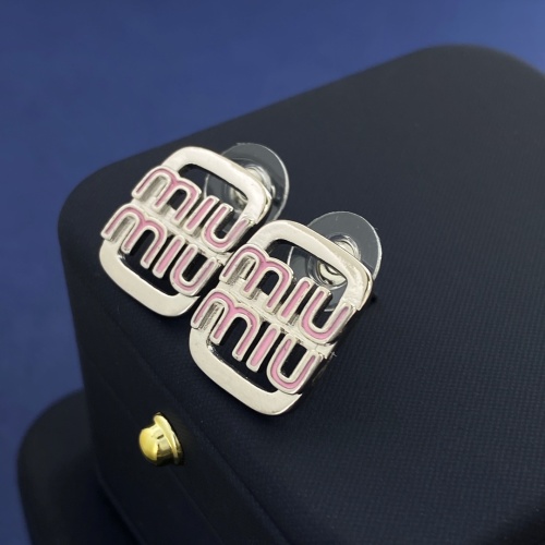 MIU MIU Earrings For Women #1215098 $29.00 USD, Wholesale Replica MIU MIU Earrings