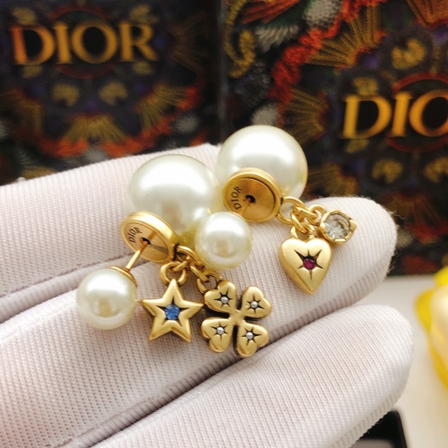 Replica Christian Dior Earrings For Women #1215117 $27.00 USD for Wholesale