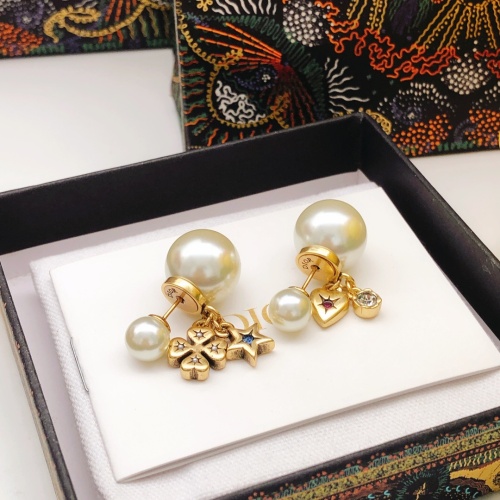 Replica Christian Dior Earrings For Women #1215117 $27.00 USD for Wholesale