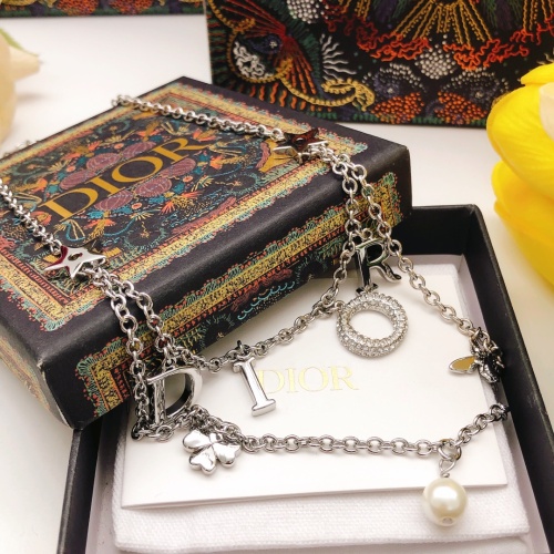 Replica Christian Dior Necklaces #1215123 $36.00 USD for Wholesale