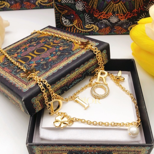 Replica Christian Dior Necklaces #1215124 $36.00 USD for Wholesale