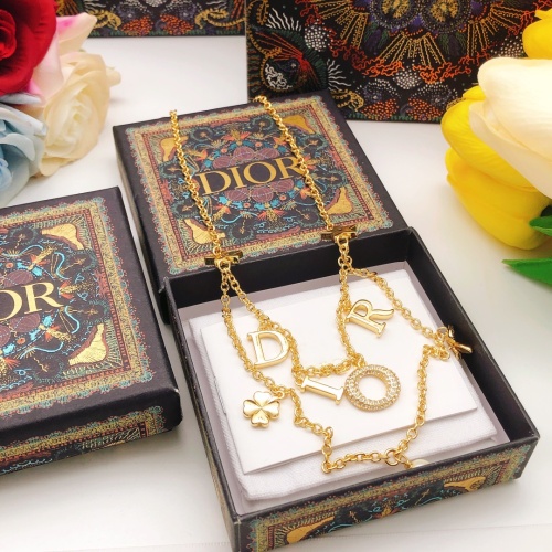 Replica Christian Dior Necklaces #1215124 $36.00 USD for Wholesale