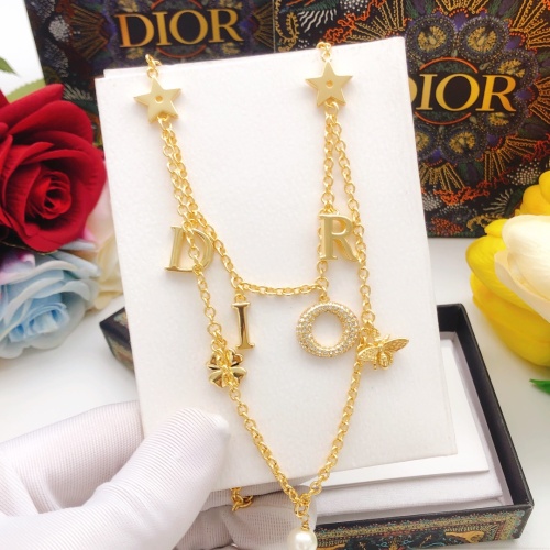 Replica Christian Dior Necklaces #1215124 $36.00 USD for Wholesale