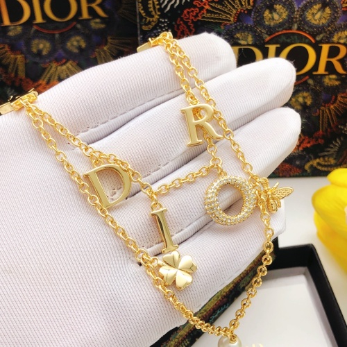 Replica Christian Dior Necklaces #1215124 $36.00 USD for Wholesale