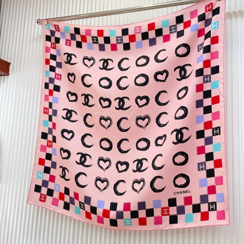 Chanel Silk Square For Women #1215149 $52.00 USD, Wholesale Replica Chanel Scarves