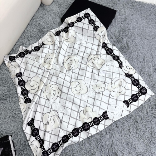 Chanel Silk Square For Women #1215151 $52.00 USD, Wholesale Replica Chanel Scarves