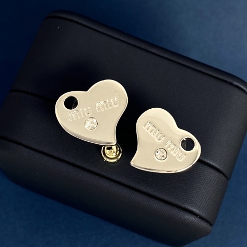 Replica MIU MIU Earrings For Women #1215173 $27.00 USD for Wholesale